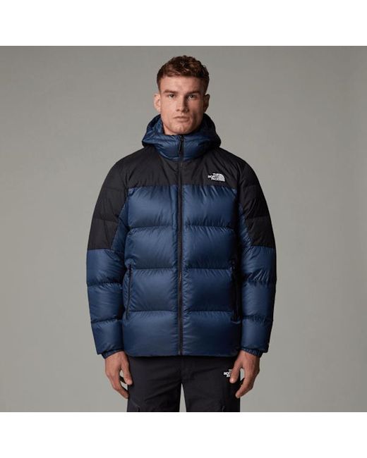 The North Face Blue Diablo Down 2.0 Hooded Jacket for men