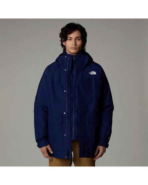 The North Face Blue Sarnen Gore-Tex Triclimate 3-In-1 Jacket Eagle for men