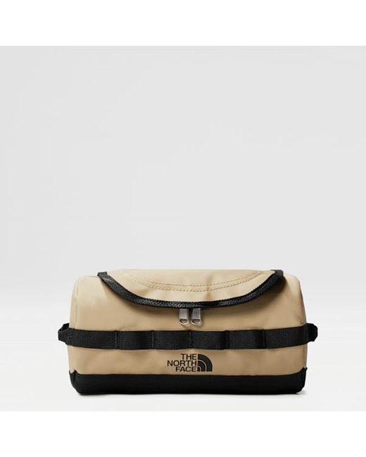 The North Face Multicolor Base Camp Travel Washbag – Small Khaki Stone-Tnf for men