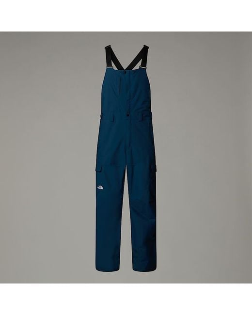 The North Face Blue Freedom Bib Trousers for men