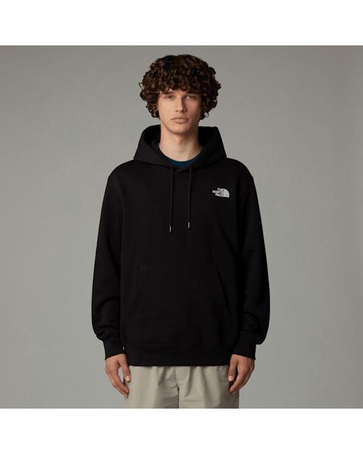 The North Face Black 'Essential Hoodie Tnf for men