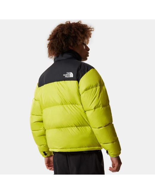 The North Face Men S 1996 Retro Nuptse Packable Jacket Sulphur Spring In Green For Men Lyst