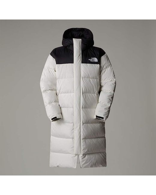 The North Face Gray Nuptse Parka for men