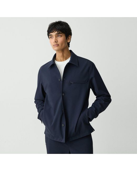 Theory Blue Overshirt for men