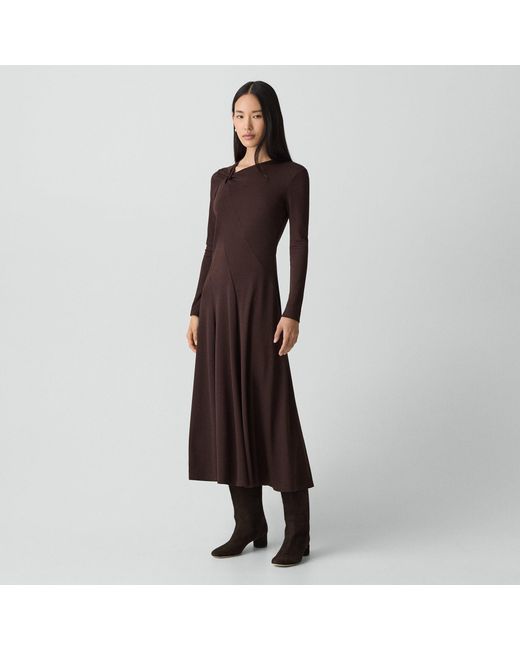 Theory Brown Tall Boot