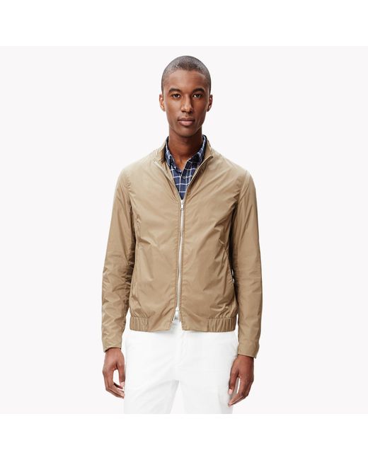 Theory Natural Tech Stand Collar Jacket for men