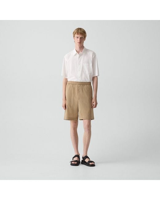 Theory Natural Relaxed Pull-On Short for men