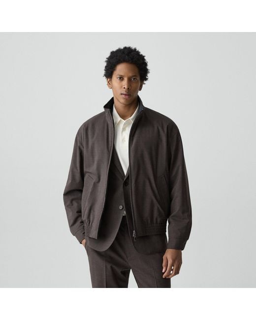 Theory Black Reversible Jacket for men