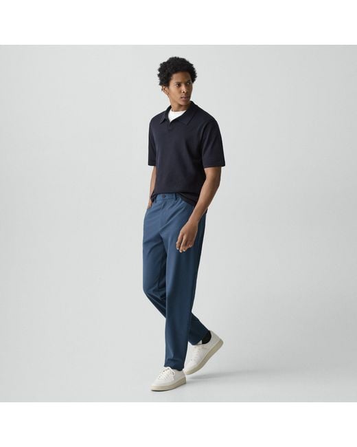 Theory Blue Curtis Drawstring Pant for men
