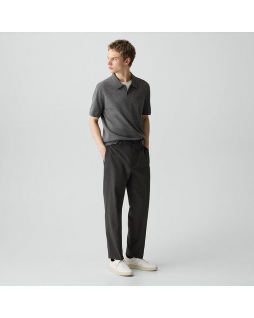 Theory Black Curtis Drawstring Pant for men