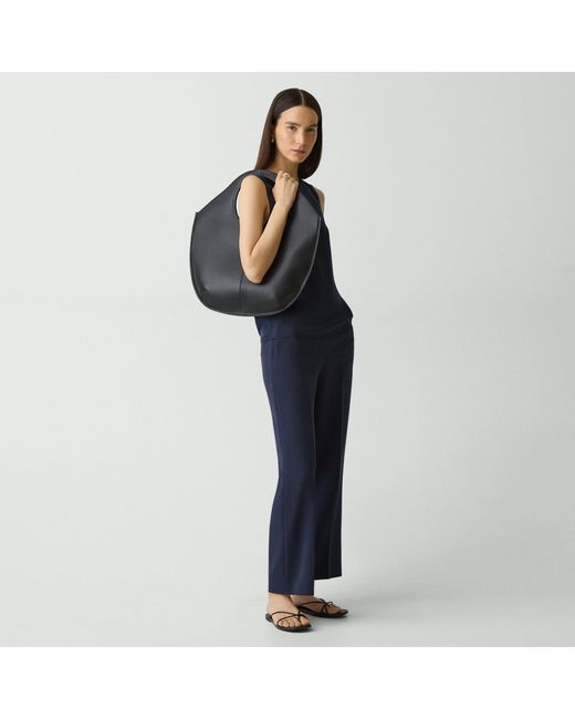 Theory Blue Circle Tote Bag