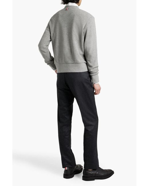 Thom Browne Gray Cashmere Cardigan for men