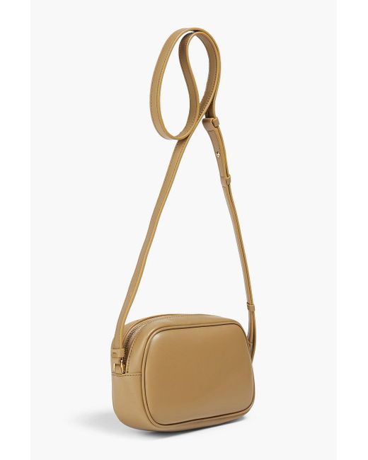 Ferragamo Natural Vara Bow Leather Shoulder Bag