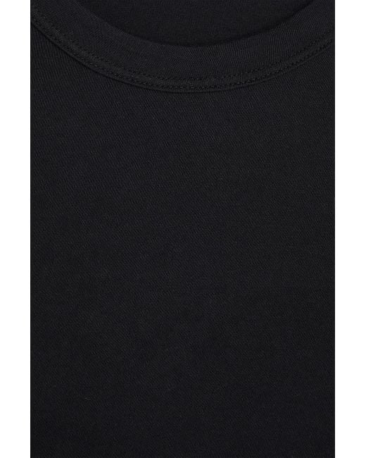 James Perse Hemd aus baumwoll-jersey mit print in Black für Herren
