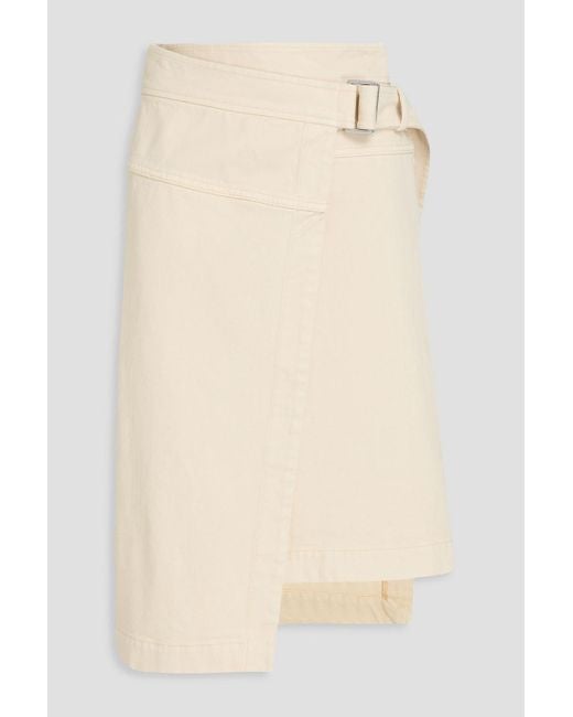 3.1 Phillip Lim Natural Denim Wrap Skirt