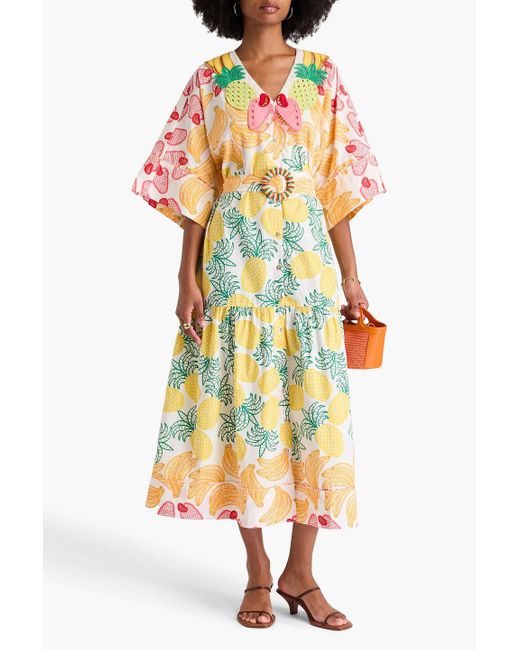 Farm Rio Yellow Dress