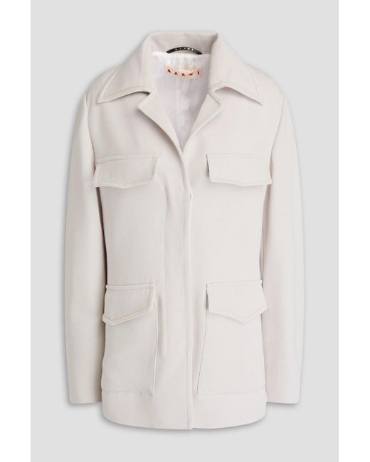 Marni Natural Jacke aus twill