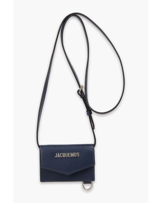 Jacquemus Blue Leather Wallet for men