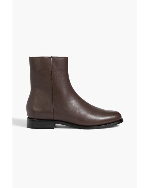 Rag & Bone Brown Enzo Leather Boots for men