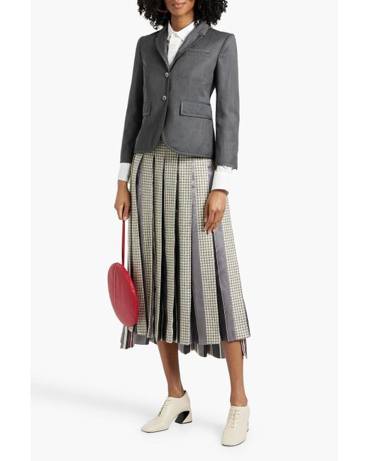Thom Browne Black Wool Blazer