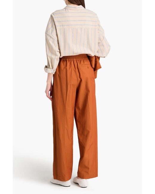 3.1 Phillip Lim Orange Cotton-blend Cargo Pants