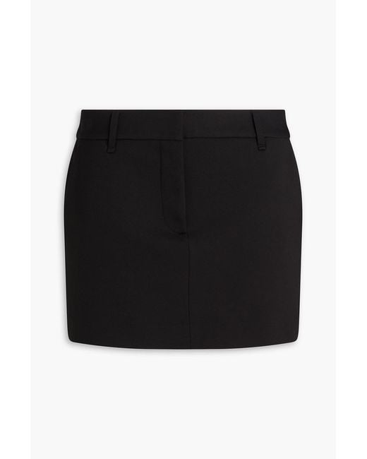 Rag & Bone Black Irina Ponte Mini Skirt