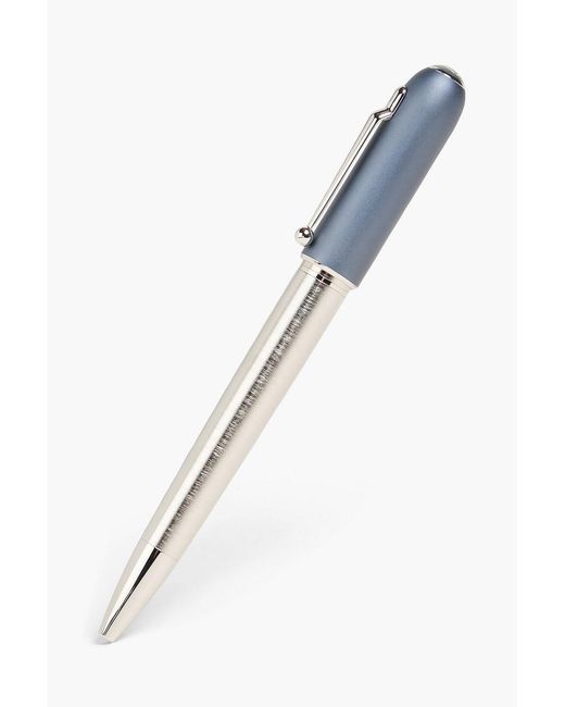 Dunhill Blue Sidecar Sport Aluminum And-Stone Ballpoint Pen for men