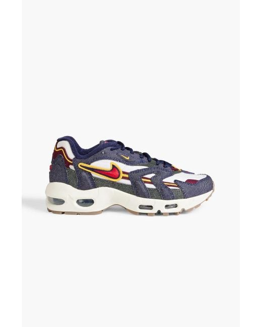 Nike Blue Air Max 96 Ii Denim And Shell Sneakers for men