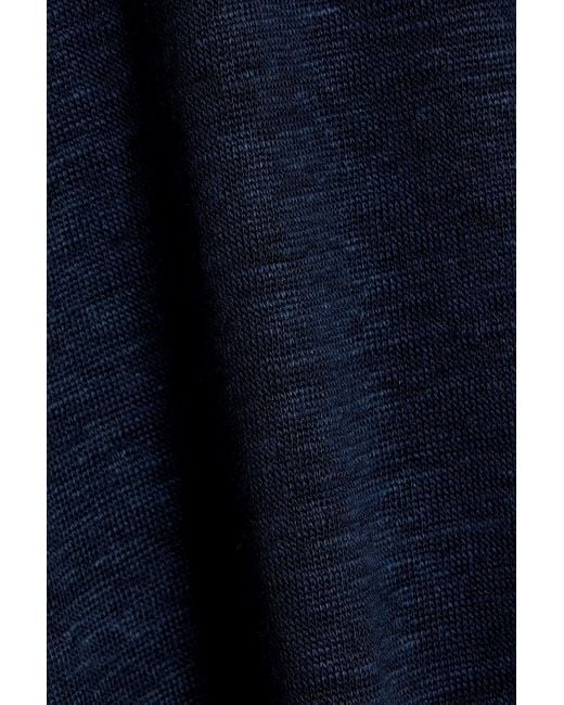 Onia Chad t-shirt aus leinen-jersey in Blue für Herren