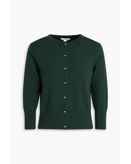 Vince Green Wool-blend Cardigan