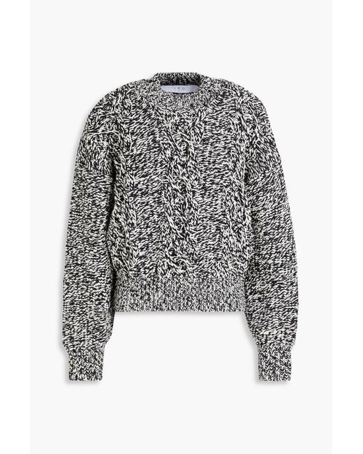 IRO Black Wool-blend Sweater