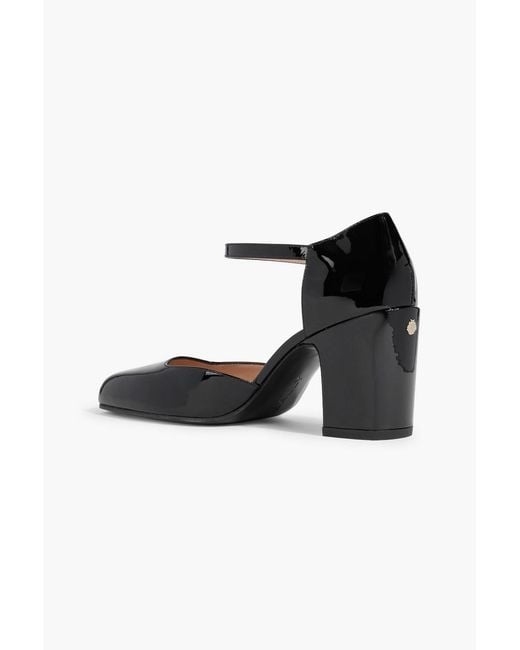Bally Black Elidia 75 Patent-Leather Pumps