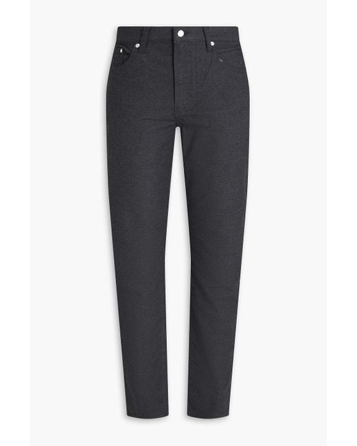 FRAME Blue Modern Straight Twill Pants for men