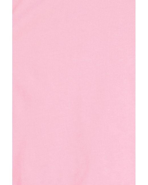 Jacquemus Pink Camargue Logo-print Cotton-jersey T-shirt