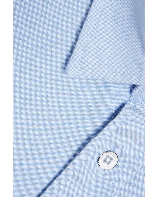Rag & Bone Blue Fit 2 Cotton Oxford Shirt for men