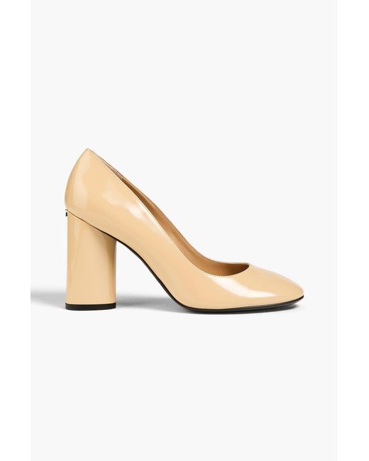 Sergio Rossi Natural Leather Pumps