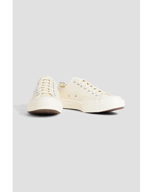 COMME DES GARÇONS PLAY White Chuck 70 Printed Canvas Sneakers for men