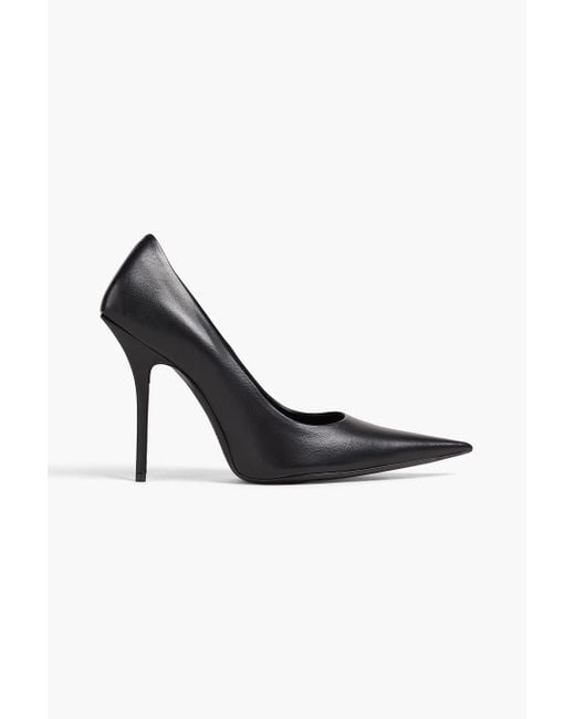 Black balenciaga heels discount