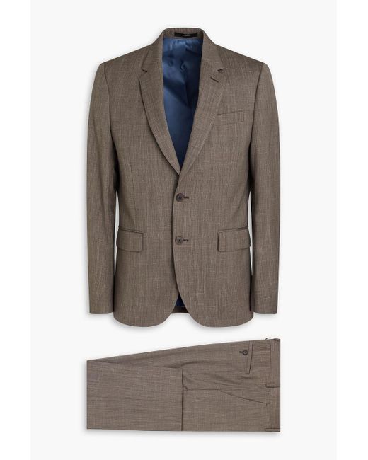 Paul Smith Gray Fit 2 Cotton-blend Suit for men