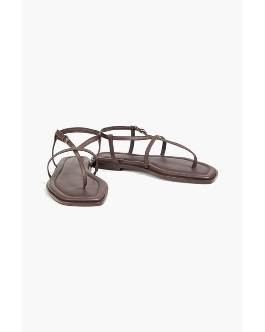 A.Emery Brown Remly Leather Sandals