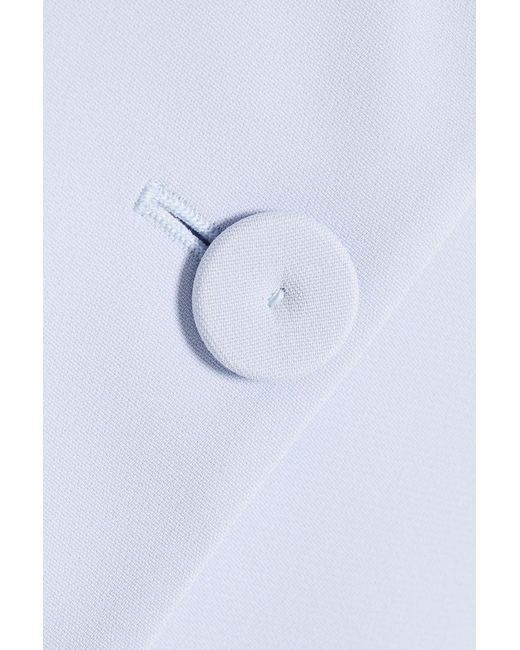 Another Tomorrow White Crepe Top