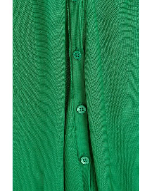 Jacquemus Green Knitted Maxi Dress
