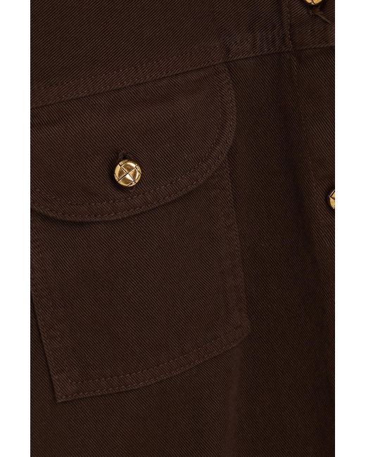 Blazé Milano Brown Berber Denim Shirt