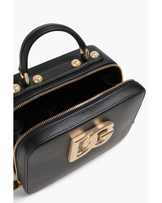 Dolce & Gabbana Black 3.5 Leather Tote
