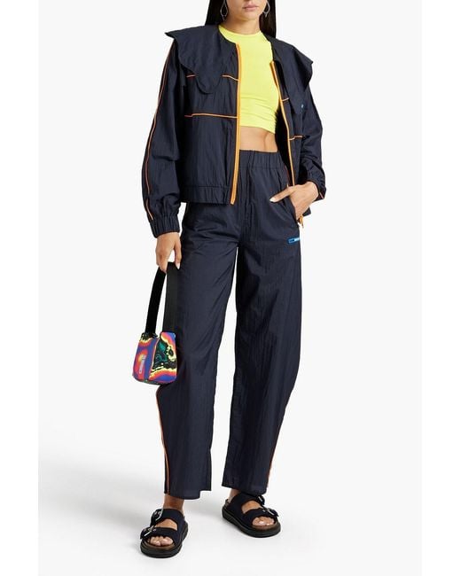 Ganni Blue Shell Jacket