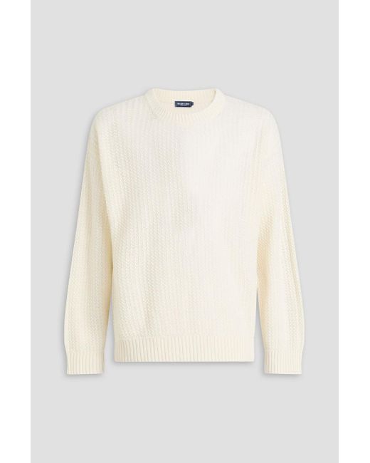 Frescobol Carioca Natural Jardim Linen Sweater for men
