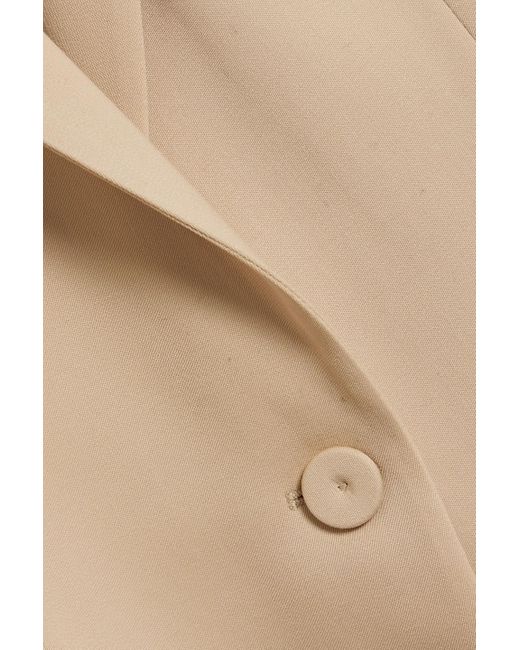 Another Tomorrow Natural Wool-Blend Blazer