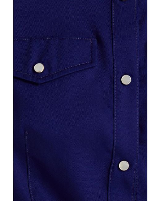 Isabel Marant Blue Chemise Lyocell-twill Shirt