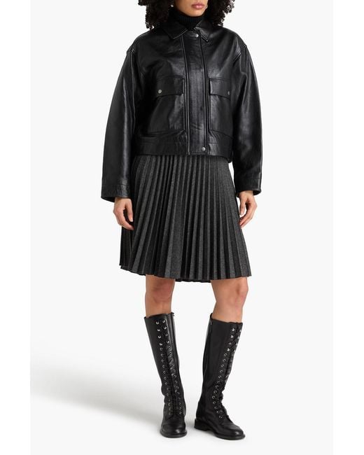 Rag & Bone Black Nonie Leather Jacket