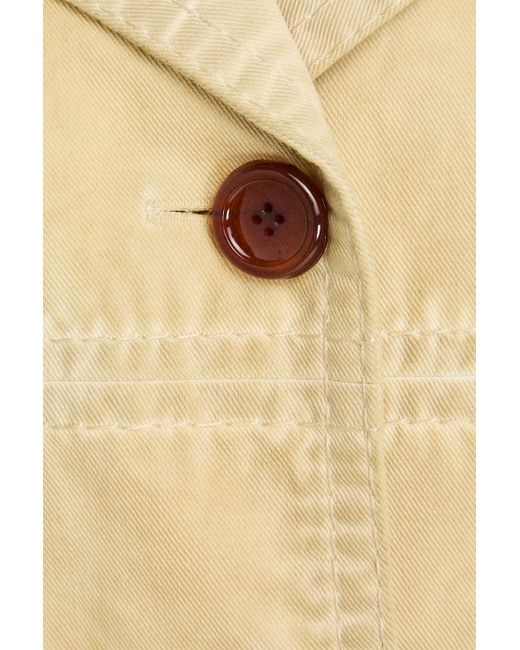 Acne Natural Faded Cotton-twill Jacket